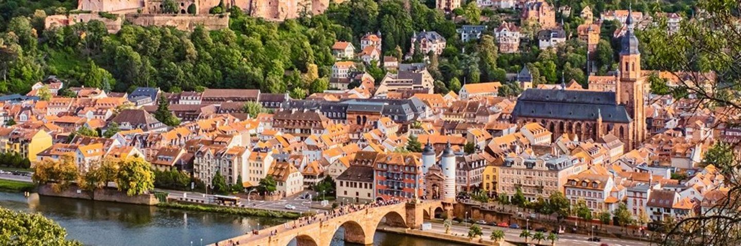 Sicht auf Heidelberg